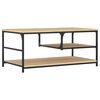 vidaXL Tavolino da Salotto Rovere Sonoma 90x49x40 cm Legno Multistrato