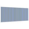 vidaXL Tenda Retrattile Blu e Bianco 300 x 200 cm