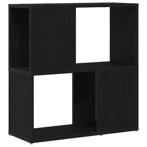 vidaXL Set mobile TV Nero 60 x 24 x 63 cm Legno multistrato