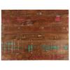 vidaXL Piano Tavolo 90x70x1,5 cm Rettangolare in Massello di Recupero