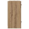vidaXL Mobile laterale Rovere artigianale 68 x 37 x 75,5 cm