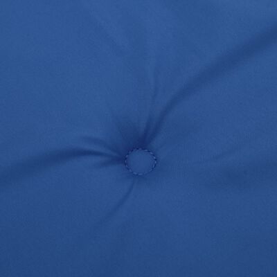 vidaXL Cuscino per Panca Blu Reale 120x50x3 cm in Tessuto Oxford