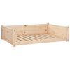 vidaXL Cuccia per Cani 95,5x65,5x28 cm in Legno Massello di Pino