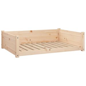 vidaXL Cuccia per Cani 95,5x65,5x28 cm in Legno Massello di Pino
