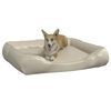 vidaXL Cuccia per Cani Beige 105x80x25 cm in Similpelle