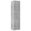 vidaXL Credenza Grigio Cemento 45x42,5x185 cm in Legno Ingegnerizzato