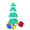 vidaXL Albero Natale Gonfiabile Decorazioni LED Interno Esterno 240 cm