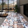 vidaXL Tavole per Pavimenti 55 pcs Multicolore 5,11 m&sup2; PVC