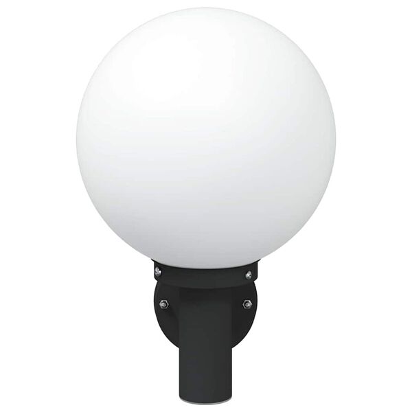 vidaXL Lampada da Parete Esterna Nero 28 x 25 x 38 cm