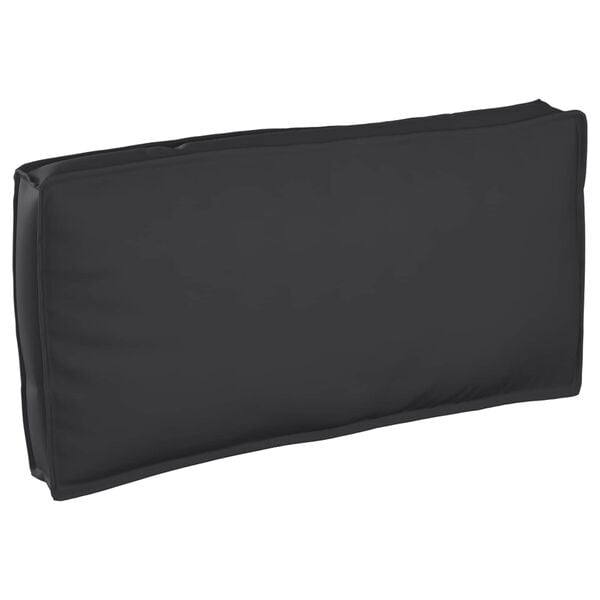 vidaXL Cuscino Nero 120 x 60 x 12 cm Tessuto Oxford