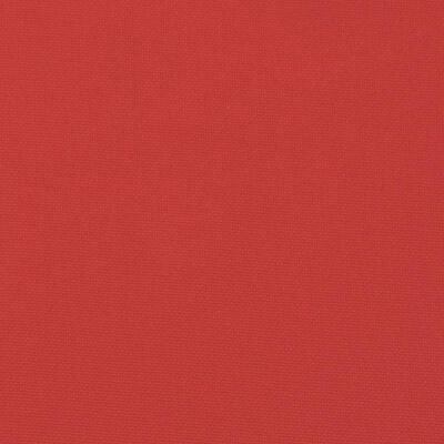 vidaXL Cuscino per Panca Rosso 100x50x3 cm in Tessuto Oxford
