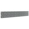 vidaXL Gabbione con Copertura in Acciaio Zincato 600x30x100 cm
