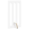 vidaXL Recinto pieghevole per animali 2 pcs Bianco 100,5 x 38 x 90 cm