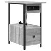 vidaXL Armadio da Notte Grigio Sonoma 60 x 30 x 61 cm