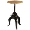 vidaXL Tavolo da Bar in Legno Massello di Mango 60x(76-110) cm