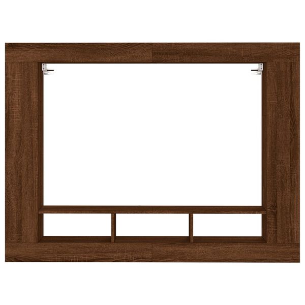 vidaXL Mobile Porta TV Rovere Marrone 152x22x113 cm Legno Multistrato