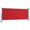 vidaXL Tenda Laterale Retrattile per Patio 100x300 cm Rossa