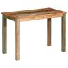 vidaXL Tavolo da Pranzo 110x55x76 cm in Legno Massello di Recupero
