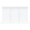 vidaXL Supporto per Acquario 101x41x58 cm in Legno Multistrato Bianco