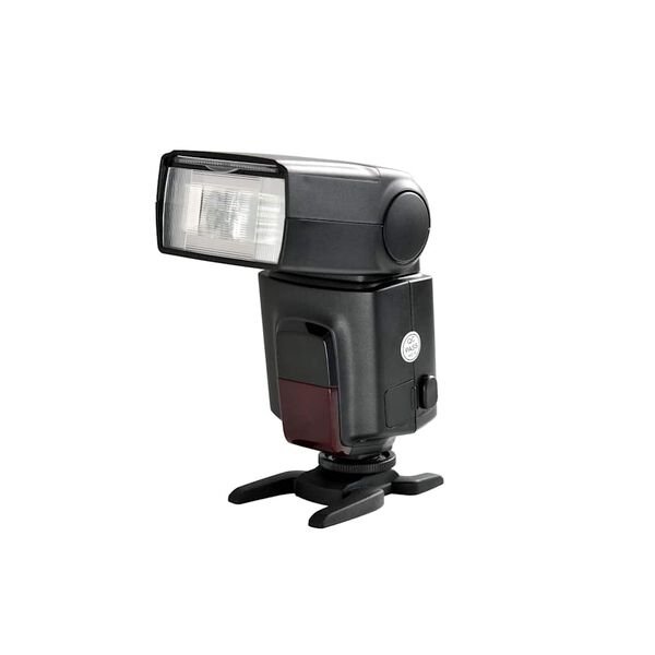 vidaXL Set di Speedlight Nero Metallo
