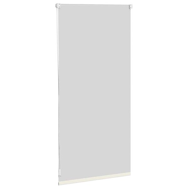 vidaXL Tenda a Rullo Oscurante 40 x 100 cm Bianco Avorio