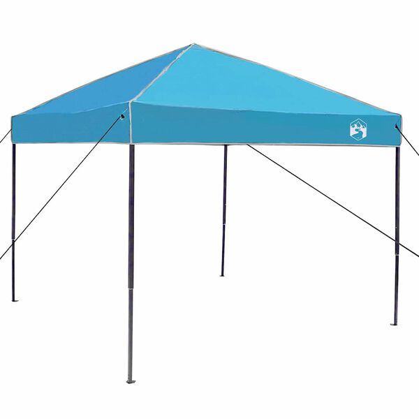 vidaXL Tenda Gazebo Blu 243 x 243 x 251 cm Tessuto