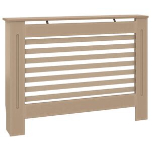vidaXL Copertura per Radiatore 112x19x81,5 cm in MDF