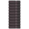 vidaXL Asciugamani FROGN 10 pz Antracite 50x100 cm 360 g/m&sup2;