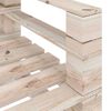 vidaXL Set Divani da Giardino Pallet 6 pz con Cuscini in Legno di Pino