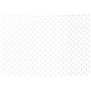 vidaXL Luci di Natale Rete Colorate 4x4m 544 LED Interni Esterni