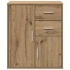vidaXL Credenza Rovere artigianale 60 x 31 x 70 cm Legno multistrato