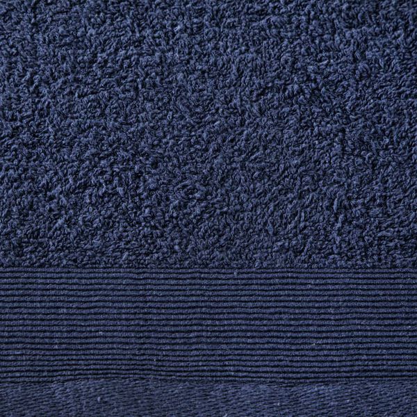 vidaXL Asciugamani Doccia 5 pz Cotone 450 gsm 70x140 cm Blu Marino