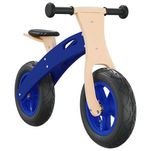 vidaXL Bicicletta Senza Pedali per Bambini con Pneumatici Aria Blu