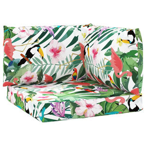 vidaXL Cuscini per Pallet 3 pz Multicolore in Tessuto Oxford