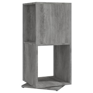 vidaXL Armadietto Girevole Grigio Cemento 34,5x34,5x75,5cm Truciolato