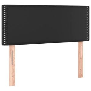 vidaXL Testiera Nera 80x5x78/88 cm in Similpelle