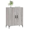 vidaXL Credenza Grigio Sonoma 69,5x34x90 cm in Legno Multistrato