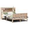 vidaXL Letto Libreria senza Materasso 160x200 cm in Legno di Pino