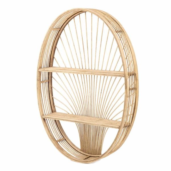 KidsDepot Scaffale a Muro Messa in Rattan