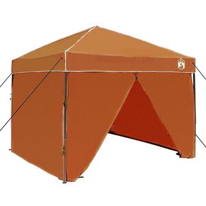 vidaXL Tenda Gazebo 243 x 243 x 251 cm Arancione Tessuto