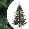 vidaXL Albero di Natale artificiale con palline 210 cm 300 LED