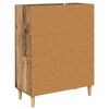 vidaXL Credenza Legno vecchio 69,5 x 34 x 90 cm Legno multistrato