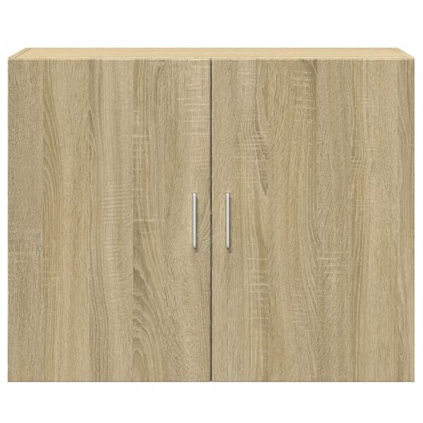 vidaXL Mobile a Parete Rovere Sonoma 80x42,5x64 cm Legno Multistrato