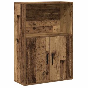 vidaXL Libreria Legno Vecchio 60x24x85 cm in Truciolato