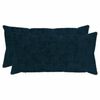 vidaXL Federa 2 pz HEERLEN Blu navy 40 x 70 cm