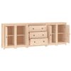vidaXL Credenza 230x35x80 cm in Legno Massello di Pino