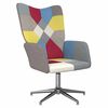 vidaXL Sedia Relax in Tessuto Patchwork