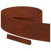 vidaXL Bordura per Prato 450 x 20 cm Ruggine