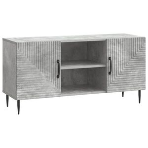 vidaXL Mobile TV Grigio Cemento 102 x 34,5 x 50 cm