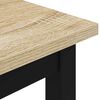vidaXL panchina Sonoma 200 x 35 x 45 cm Legno multistrato